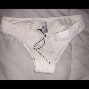 SOLID & STRIPED Ivory Bottom